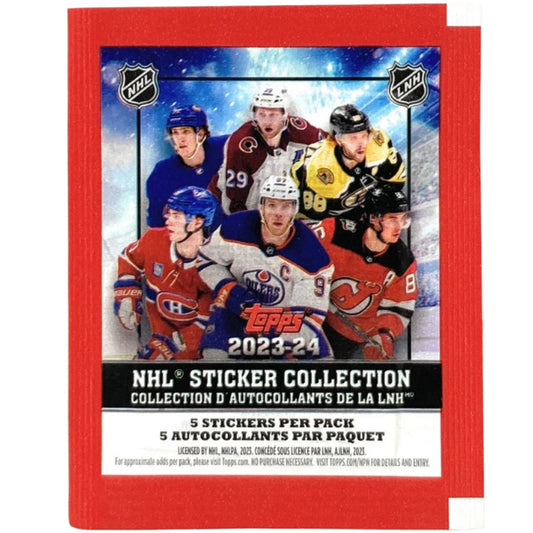 2023 - 24 Topps NHL Hockey Sticker Collection Pack at King Card Canada