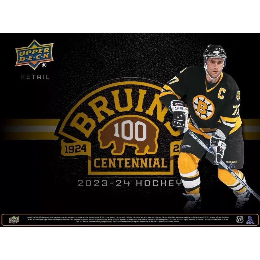 2023 - 24 Upper Deck Boston Bruins Centennial Box Set at King Card Canada