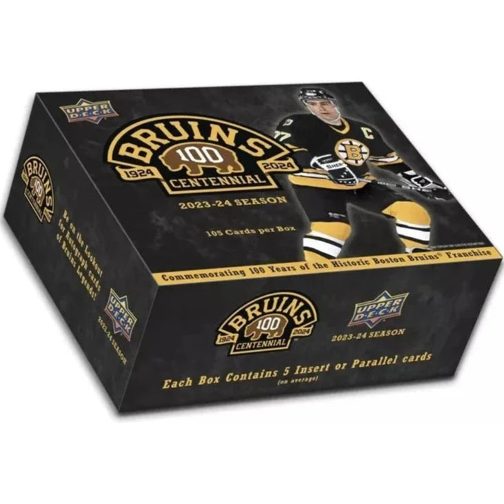 2023 - 24 Upper Deck Boston Bruins Centennial Box Set at King Card Canada
