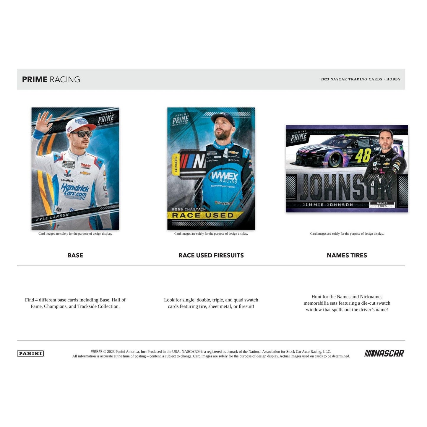2023 Panini Prime NASCAR Racing Hobby Box at King Card Canada