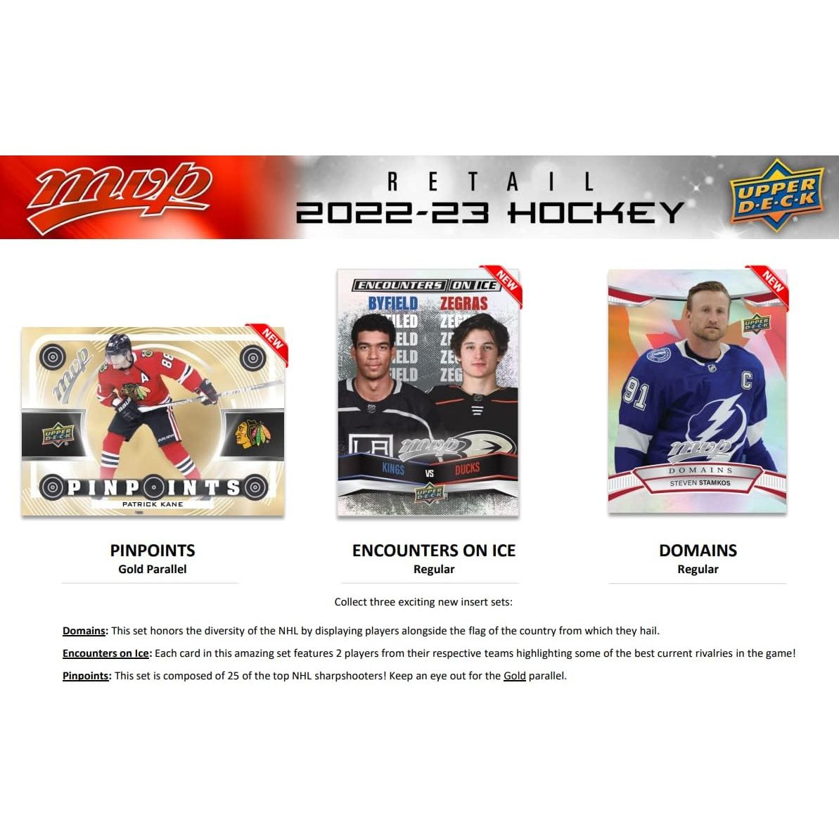 2022 - 23 Upper Deck MVP Hockey Blaster Pack at King Card Canada