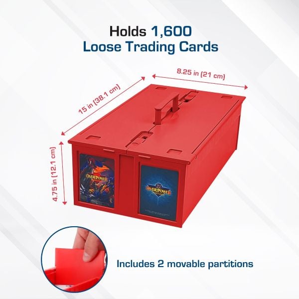 BCW Collectible Card Storage Bin - 1600 Card at King Card Canada
