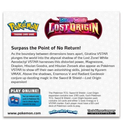 Pokemon Lost Origin Booster Box at King Card Canada