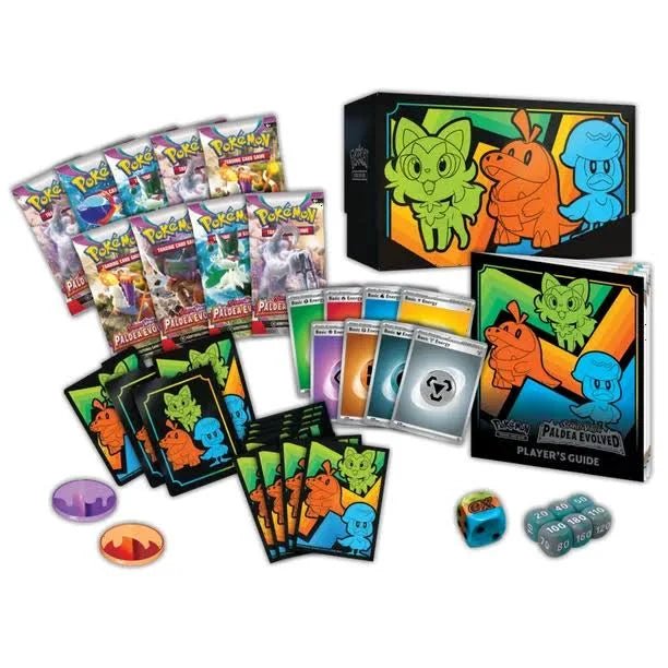 Pokemon Paldea Evolved Elite Trainer Box at King Card Canada