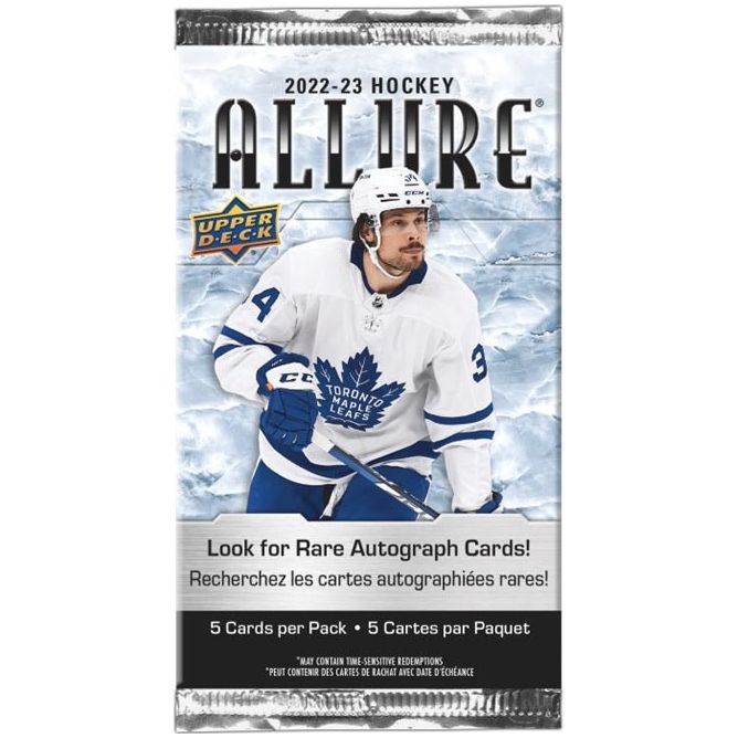 2022 - 23 Upper Deck Allure Hockey Blaster Box at King Card Canada