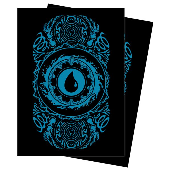 Ultra Pro MTG Mana 7 Deck Protector Sleeves for Magic: The Gathering (100 Pack) - Island / Blue at King Card Canada