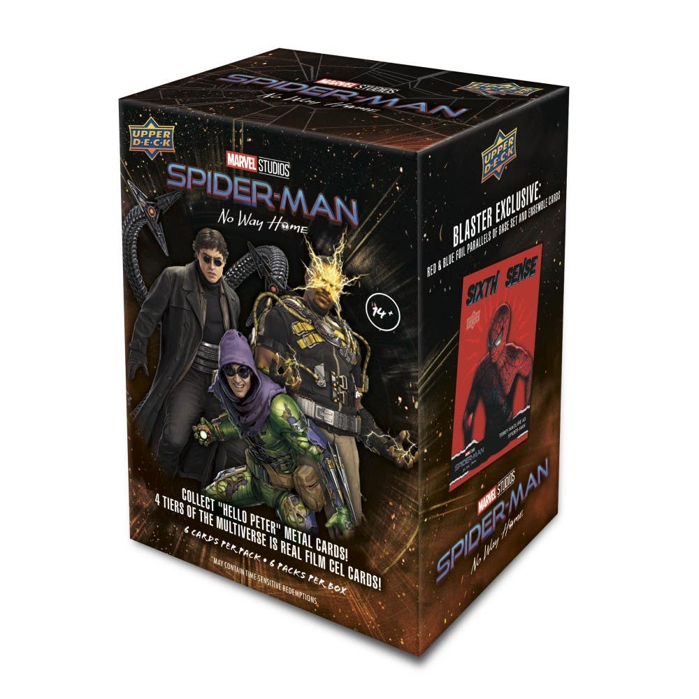 Upper Deck Spider-Man: No Way Home Trading Cards Blaster Box