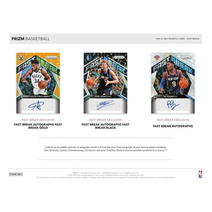 2020-21 Panini Prizm Basketball Fast Break Hybrid Box - King Card Canada