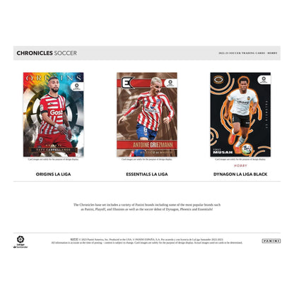 2022-23 Panini Chronicles Soccer Hobby Box (English Premier League / La Liga / Serie A) - King Card Canada