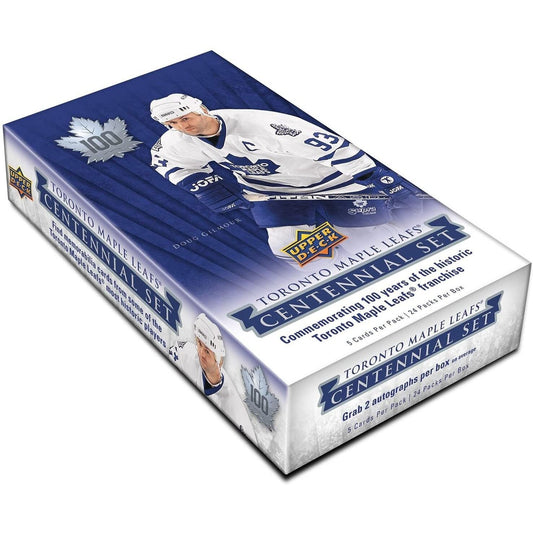 2017 Upper Deck Toronto Maple Leafs Centennial Hobby Box at King Card Canada