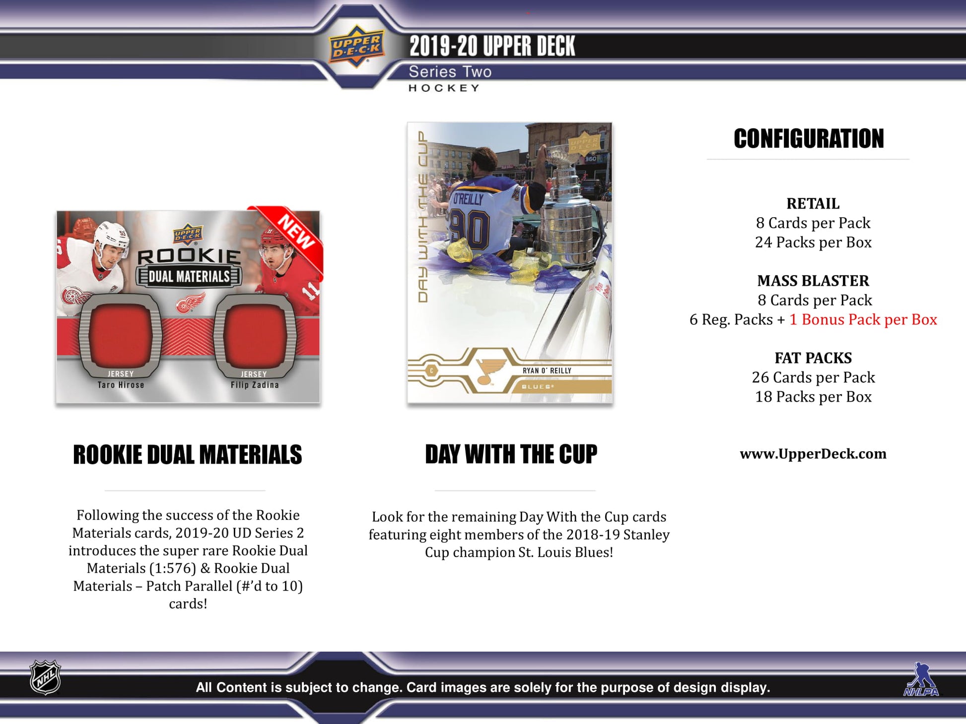 2019 - 20 Upper Deck Series 2 Hockey Collector's Tin 053334930659 at King Card Canada