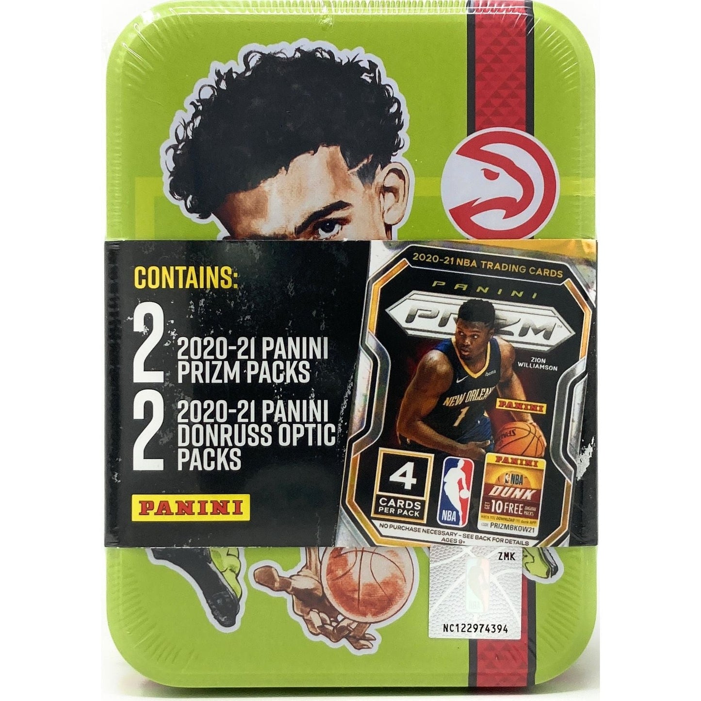 2020 - 21 Panini Prizm & Donruss Optic Basketball Collector's Tin 728192537417 at King Card Canada