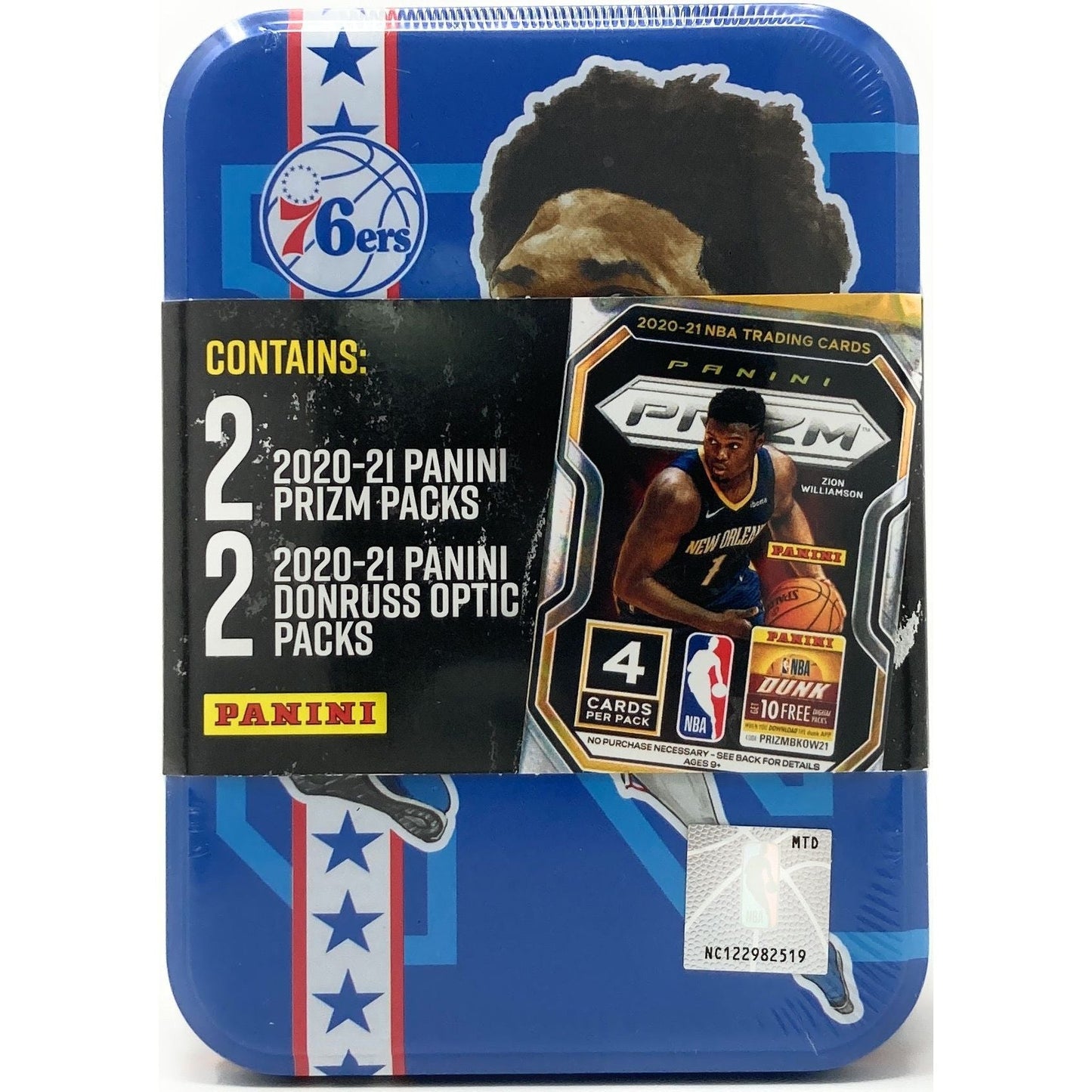 2020 - 21 Panini Prizm & Donruss Optic Basketball Collector's Tin 728192537417 at King Card Canada