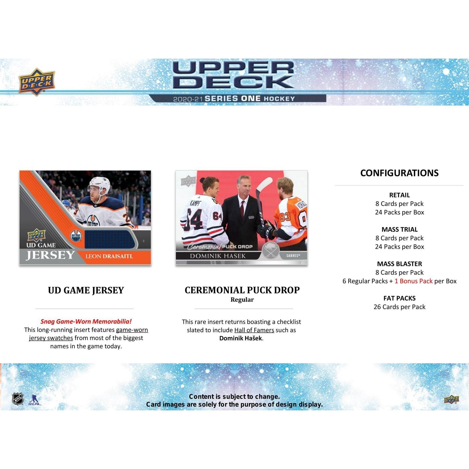 2020-21 Upper Deck Series 1 Hockey Blaster Box - King Card Canada