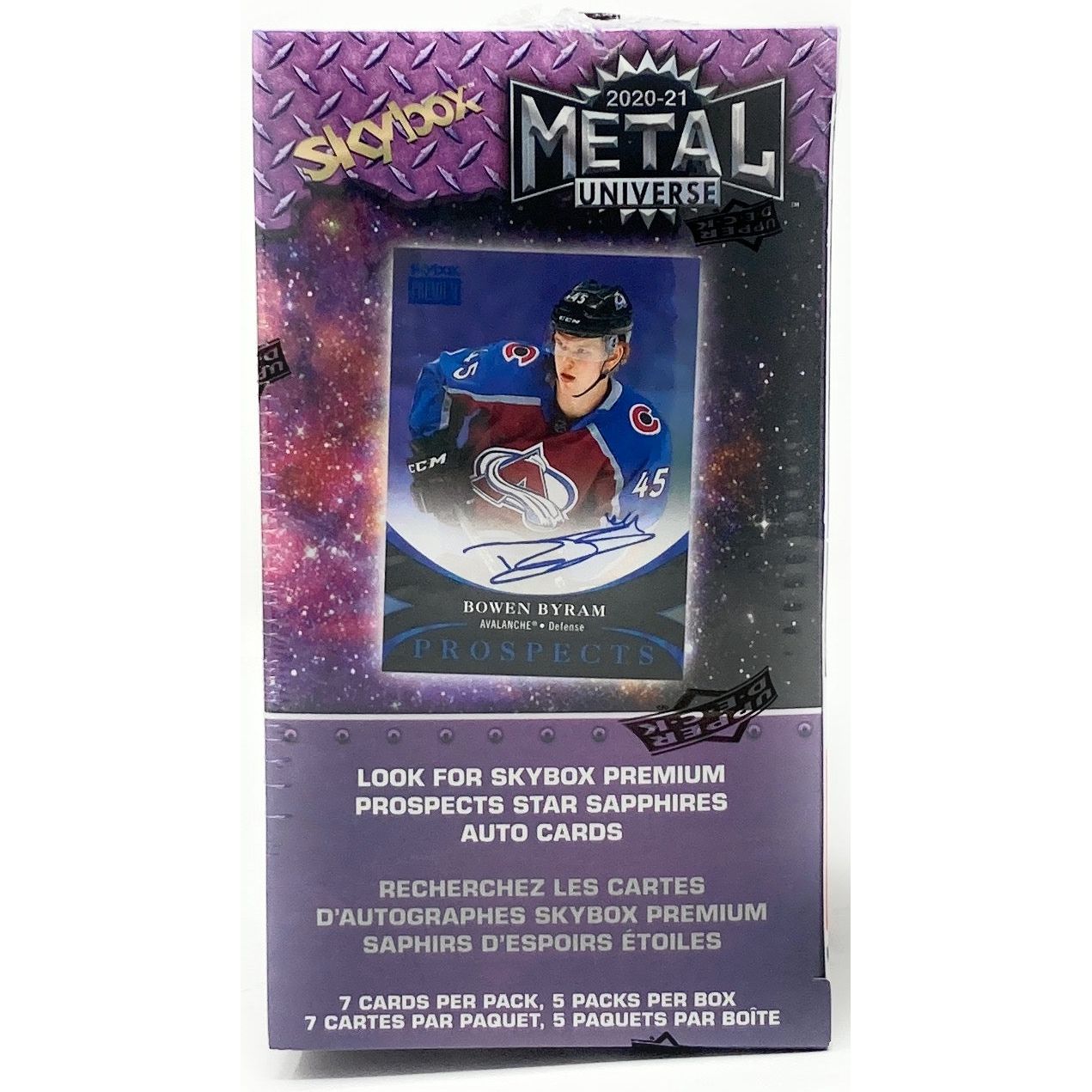 2020 - 21 Upper Deck Skybox Metal Universe Hockey Blaster Box 053334958011 at King Card Canada