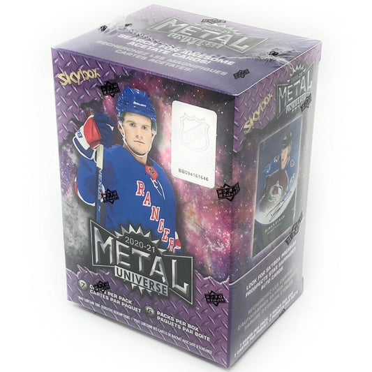 2020 - 21 Upper Deck Skybox Metal Universe Hockey Blaster Box 053334958011 at King Card Canada