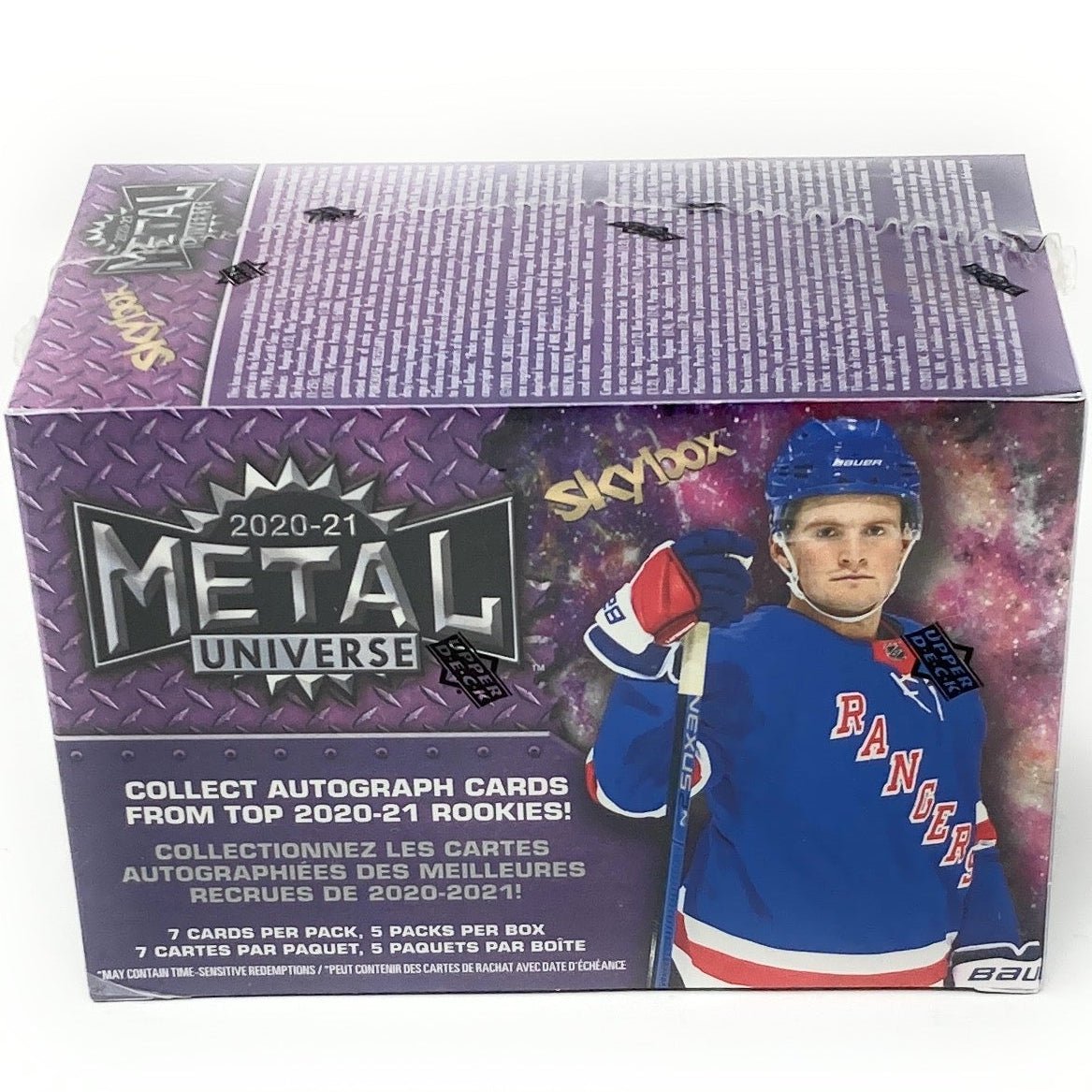 2020 - 21 Upper Deck Skybox Metal Universe Hockey Blaster Box 053334958011 at King Card Canada
