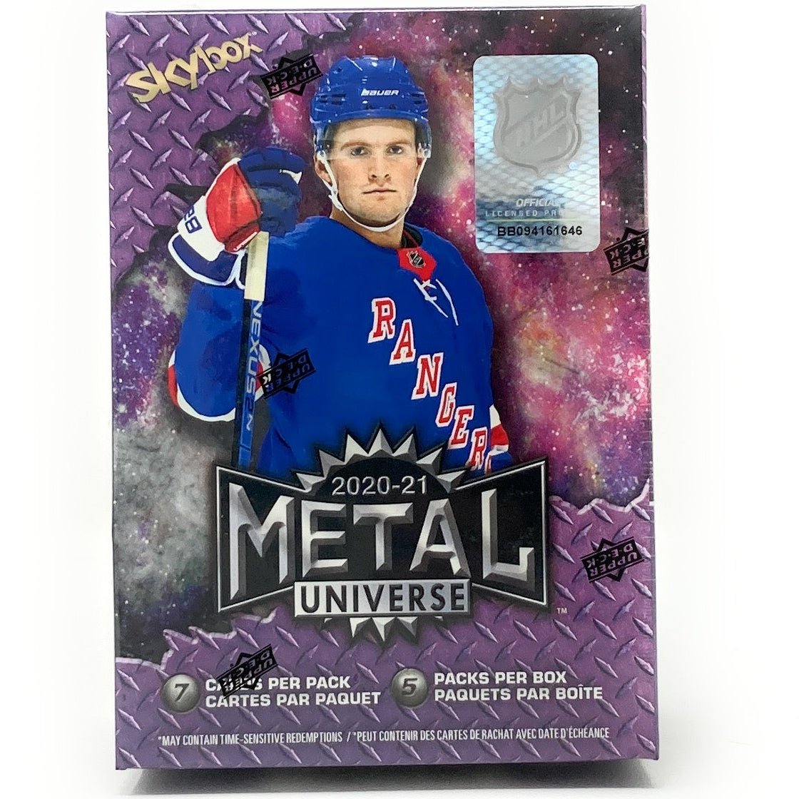 2020 - 21 Upper Deck Skybox Metal Universe Hockey Blaster Box 053334958011 at King Card Canada