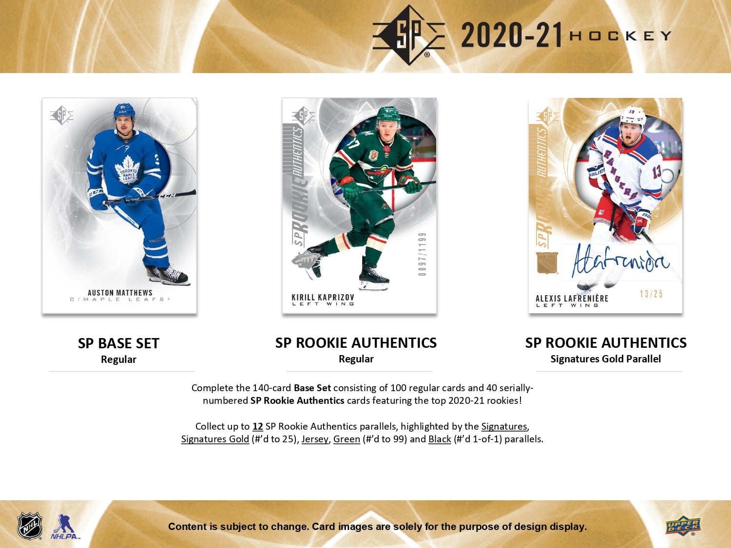 2020-21 Upper Deck SP Hockey Blaster Box 053334965644 at King Card Canada