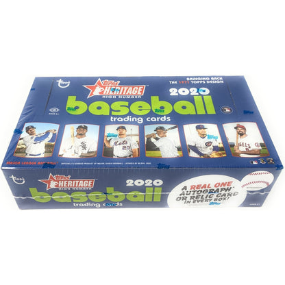 2020 Topps Heritage High Number Baseball Hobby Box 887521092727 at King Card Canada