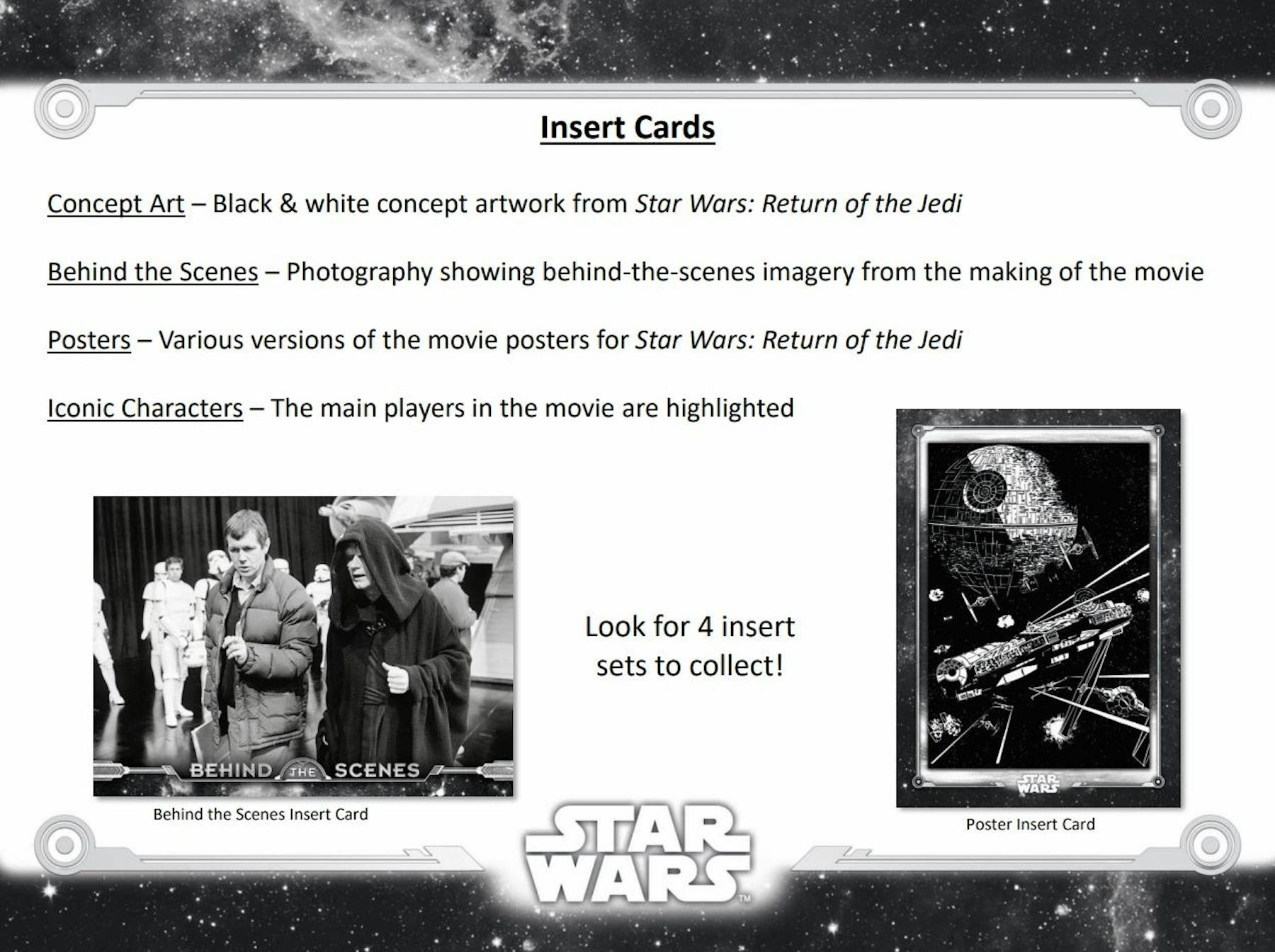 2020 Topps Star Wars: Return of the Jedi Black & White Hobby Box 887521086900 at King Card Canada