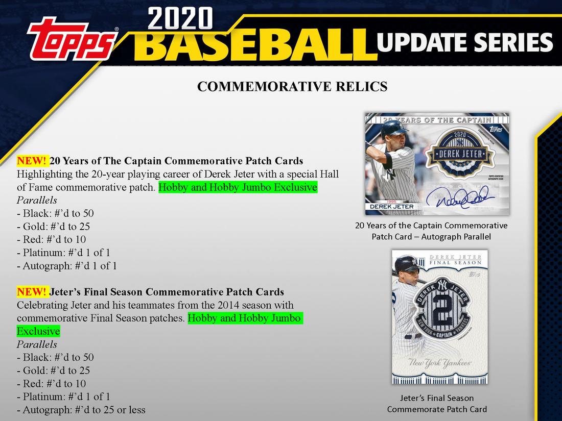 2020 Topps Update Series Baseball Retail Box 887521093069 at King Card Canada