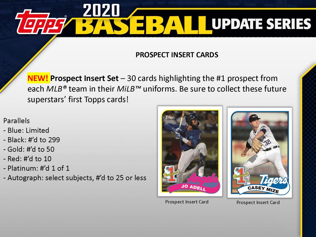 2020 Topps Update Series Baseball Retail Box 887521093069 at King Card Canada
