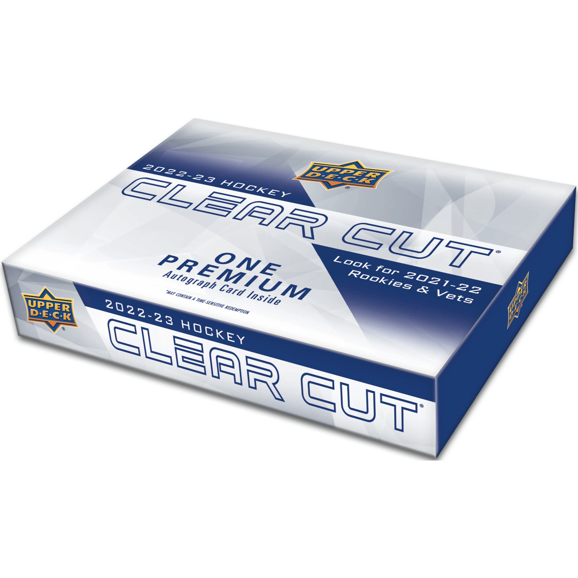 2021 - 22 & 2022 - 23 Upper Deck Clear Cut Hockey Hobby Box 053334123006 at King Card Canada