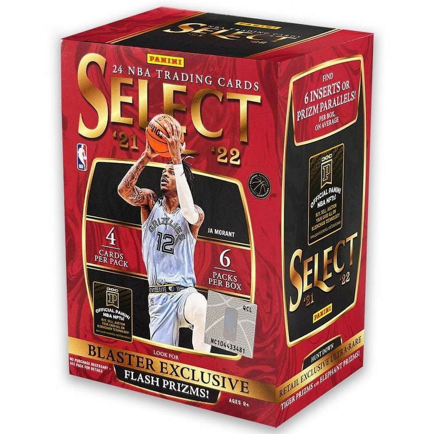 2021 - 22 Panini Select Basketball Blaster Box 0613297984832 - King Card Canada