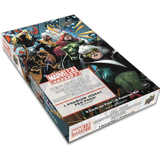 2021 - 22 Upper Deck Marvel Annual Trading Cards Hobby Box 053334981798 at King Card Canada