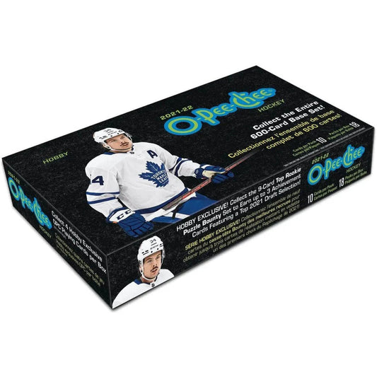 2021 - 22 Upper Deck O - Pee - Chee Hockey Hobby Box 053334967716 at King Card Canada