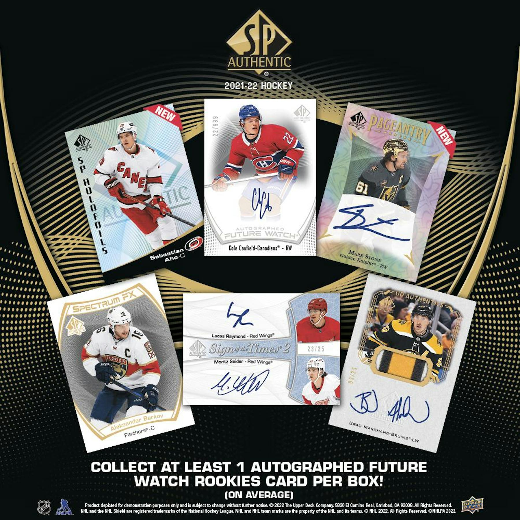 2021 - 22 Upper Deck SP Authentic Hockey Hobby Box 053334984218 at King Card Canada