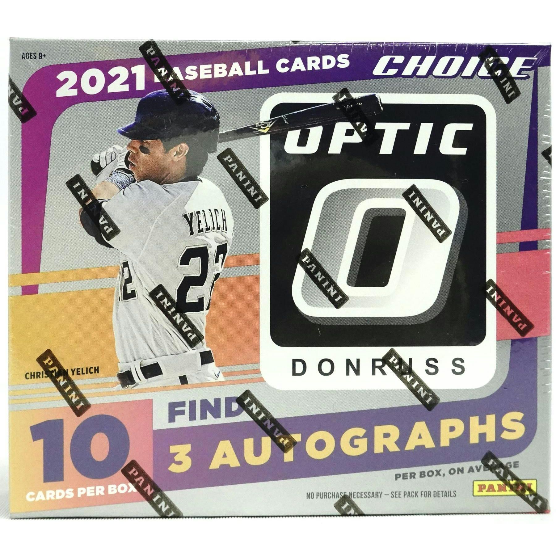 2021 Panini Donruss Optic Choice Baseball Hobby Box 613297970453 at King Card Canada