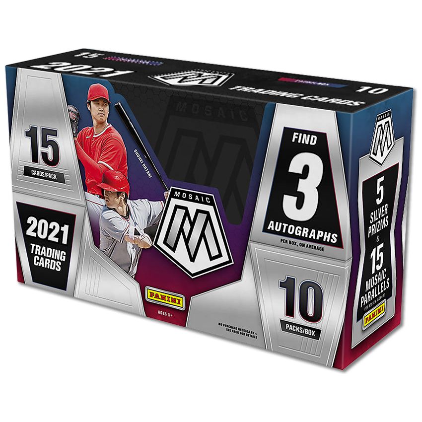 2021 Panini Mosaic Baseball Hobby Box 613297990536 - King Card Canada