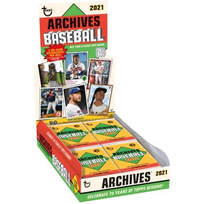 2021 Topps Archives Baseball Hobby Box 887521102013 at King Card Canada