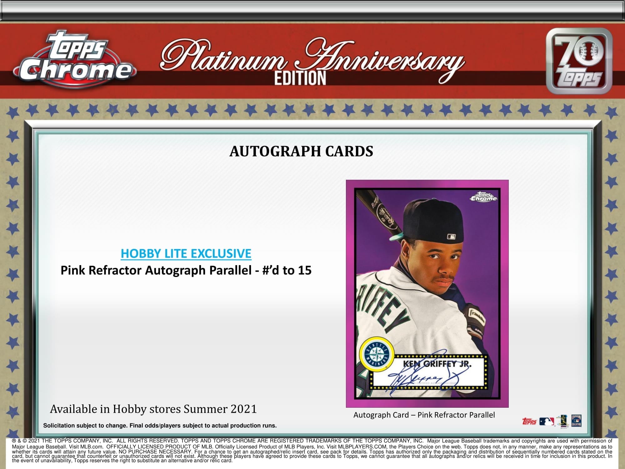 (2) 2021 Topps Chrome Platinum Anniversary Baseball store Sealed Hobby LITE Boxes