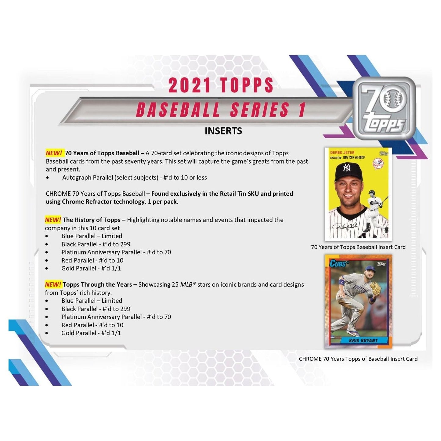 2021 Topps Series 1 Baseball Retail Box 887521095469 at King Card Canada