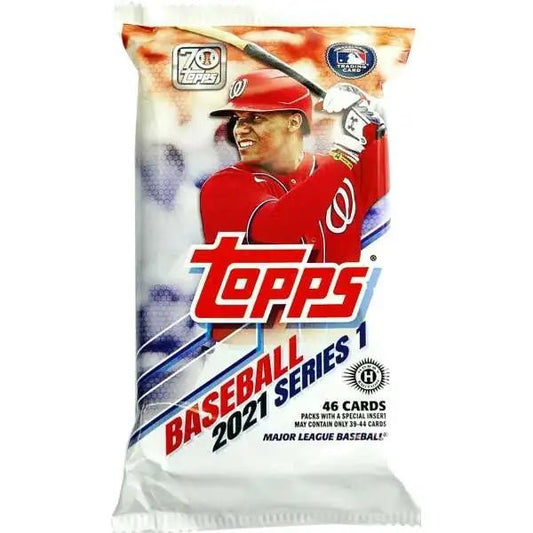 2021 Topps Series 1 Baseball Retail Pack 887521095452 at King Card Canada
