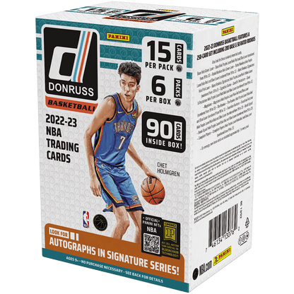 2022 - 23 Panini Donruss Basketball Blaster Box 746134130762 at King Card Canada