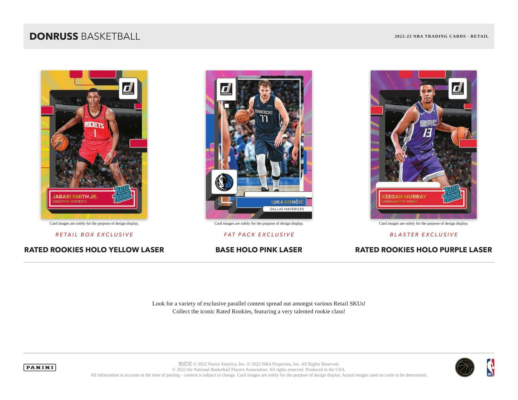 2022 - 23 Panini Donruss Basketball Blaster Box 746134130762 at King Card Canada