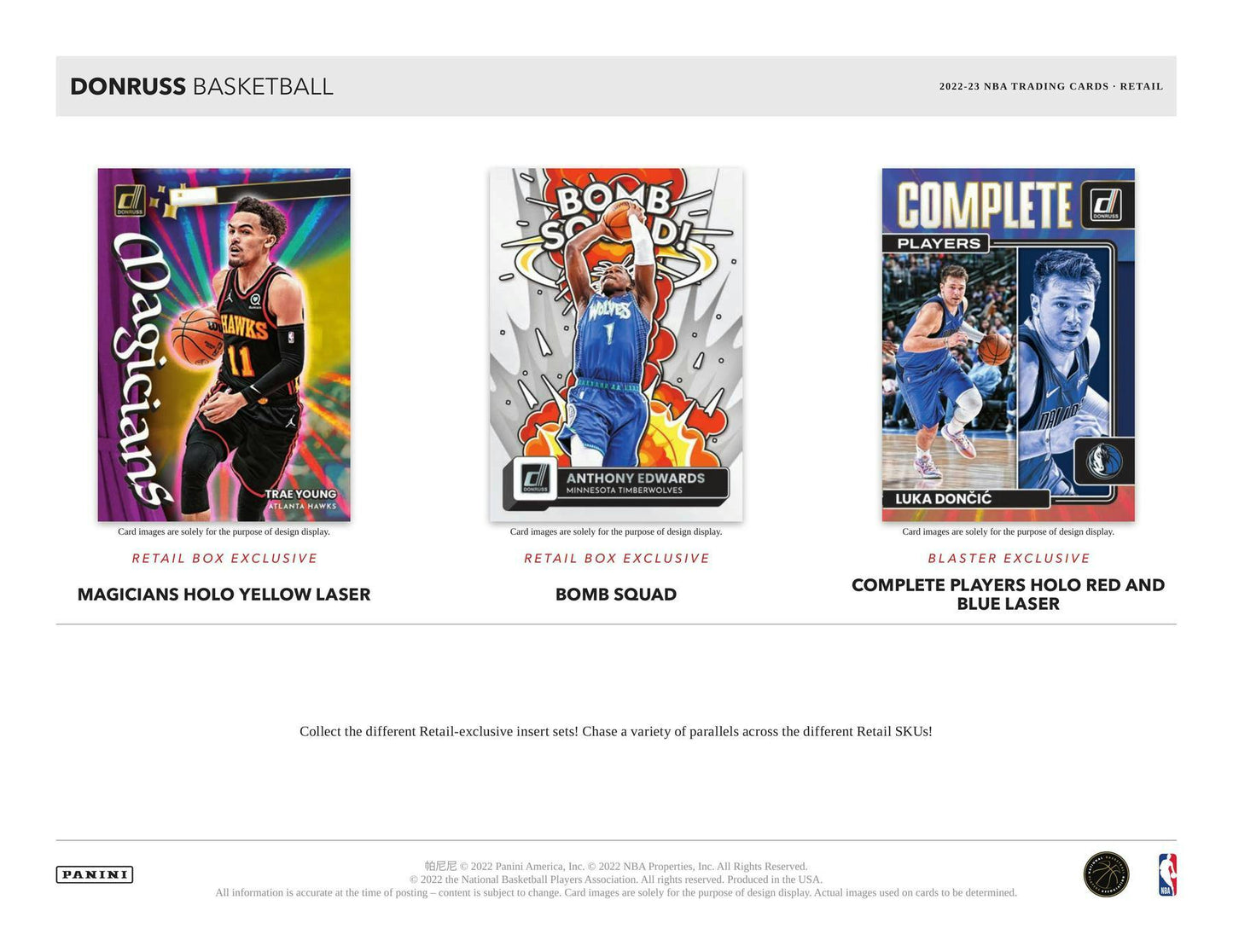 2022 - 23 Panini Donruss Basketball Blaster Box 746134130762 at King Card Canada