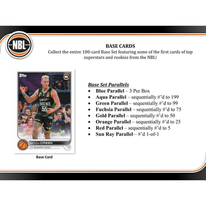 2022-23 Topps NBL Basketball Hobby Box - DAMAGED CORNER 887521113415 - King Card Canada