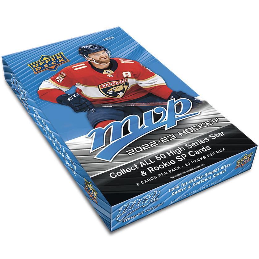 2022 - 23 Upper Deck MVP Hockey Hobby Box 053334995610 at King Card Canada