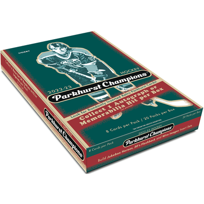 2022 - 23 Upper Deck Parkhurst Champions Hockey Hobby Box 053334103497 at King Card Canada