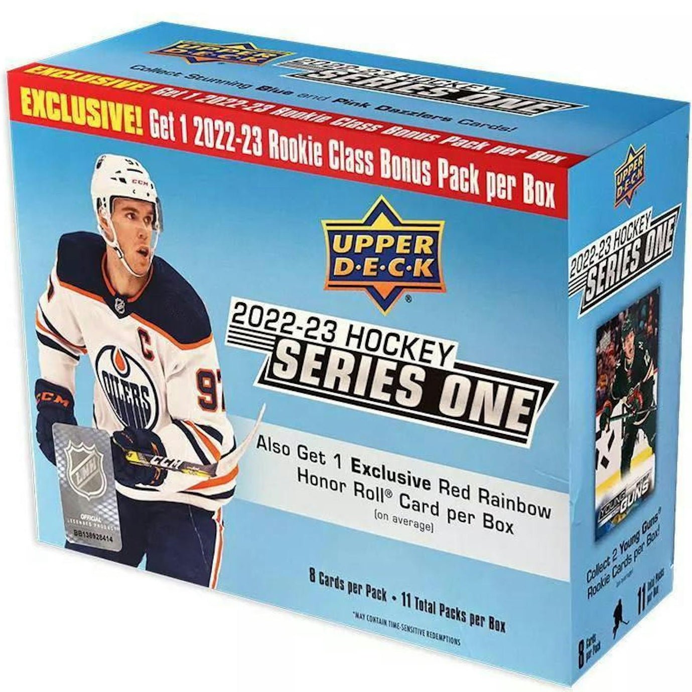 2022 - 23 Upper Deck Series 1 Hockey Mega Box 053334999861 at King Card Canada