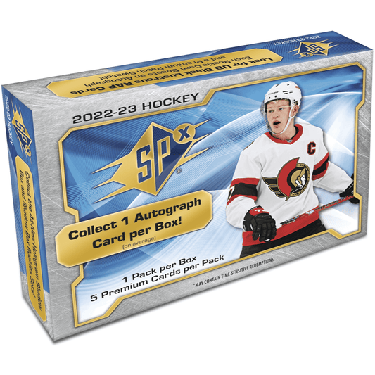 2022 - 23 Upper Deck SPX Hockey Hobby Box at King Card Canada