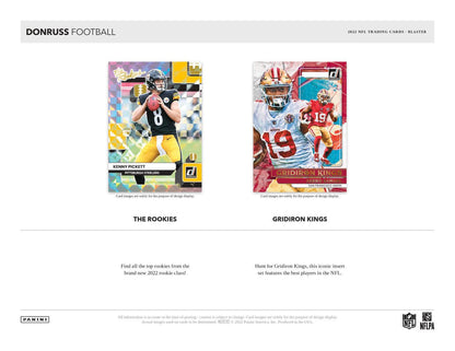 2022 Panini Donruss Football Blaster Box 613297999249 at King Card Canada