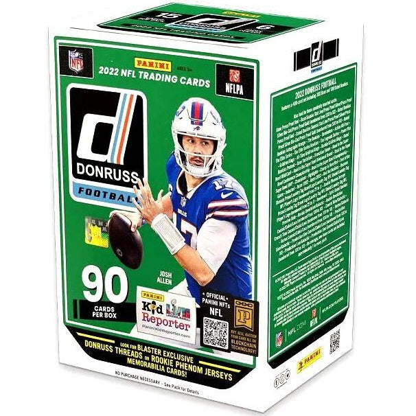 2022 Panini Donruss Football Blaster Box 613297999249 at King Card Canada
