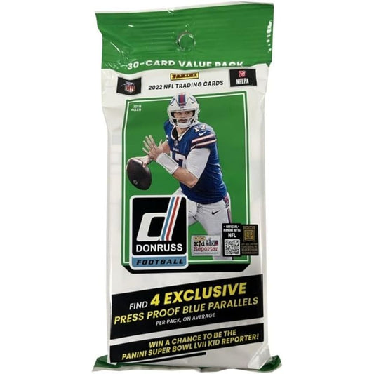 2022 Panini Donruss Football Cello Fat Pack 613297999263 at King Card Canada