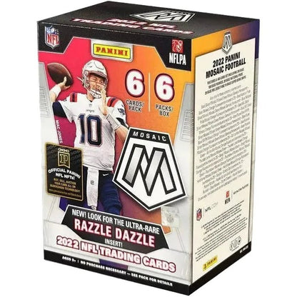 2022 Panini Mosaic Football Blaster Box 613297999850 at King Card Canada